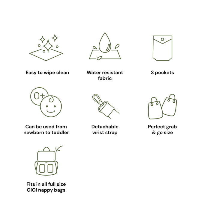 Change Mat Clutch - Houndstooth