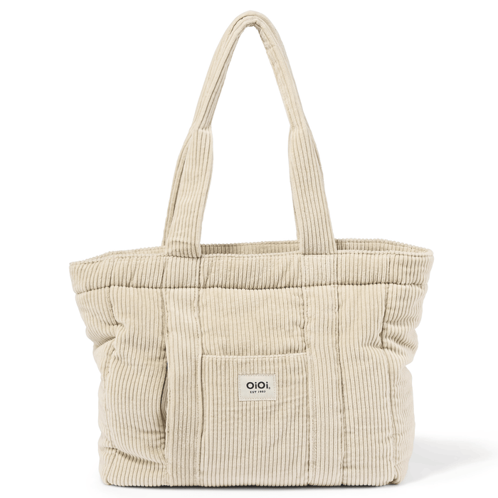 Everyday Tote - Cream Corduroy (PRE-ORDER FOR AUGUST DELIVERY)