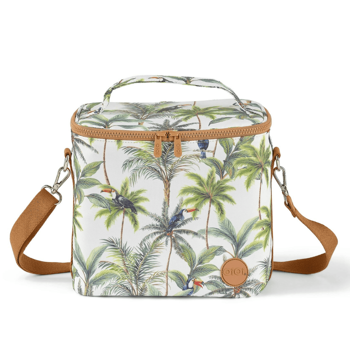 Midi Insulated Lunch Bag - Tropical