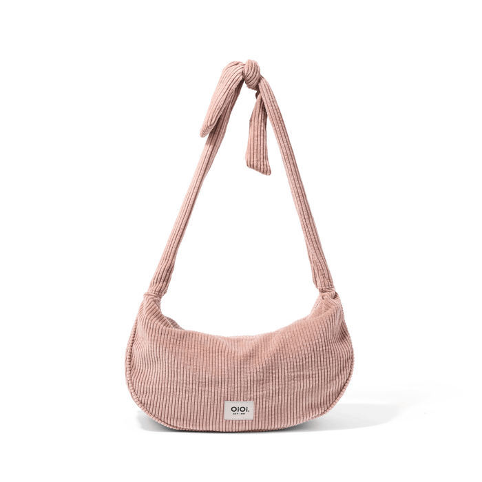 Luna Crossbody - Rose Pink Corduroy (PRE-ORDER FOR AUGUST DELIVERY)
