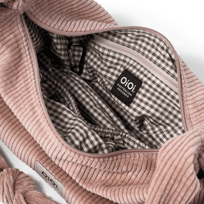 Luna Crossbody - Rose Pink Corduroy (PRE-ORDER FOR AUGUST DELIVERY)