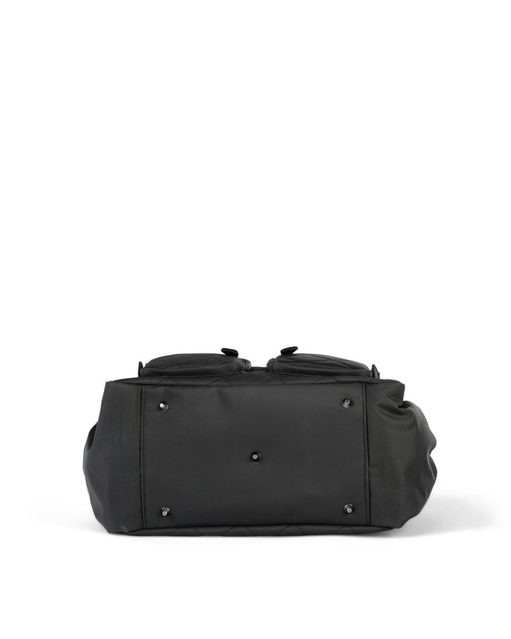 Diaper Cover Black Burberry Diaper Bag Diamond Quilt Carry All