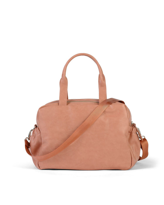 Carry All Nappy Bag - Dusty Rose Vegan Leather (SECOND)