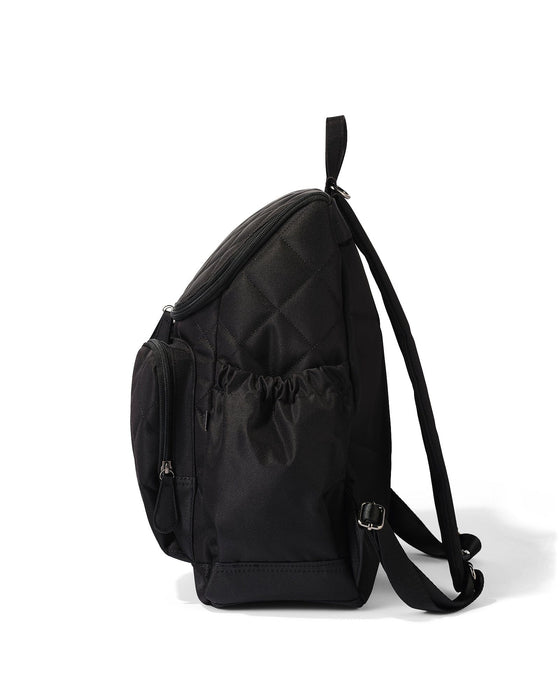 Signature Nappy Backpack - Black Diamond Quilt