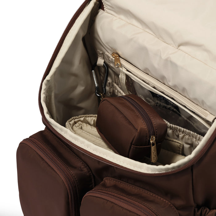 Waste Bag Dispenser - Chocolate Nylon (PRE-ORDER FOR MAY DELIVERY)