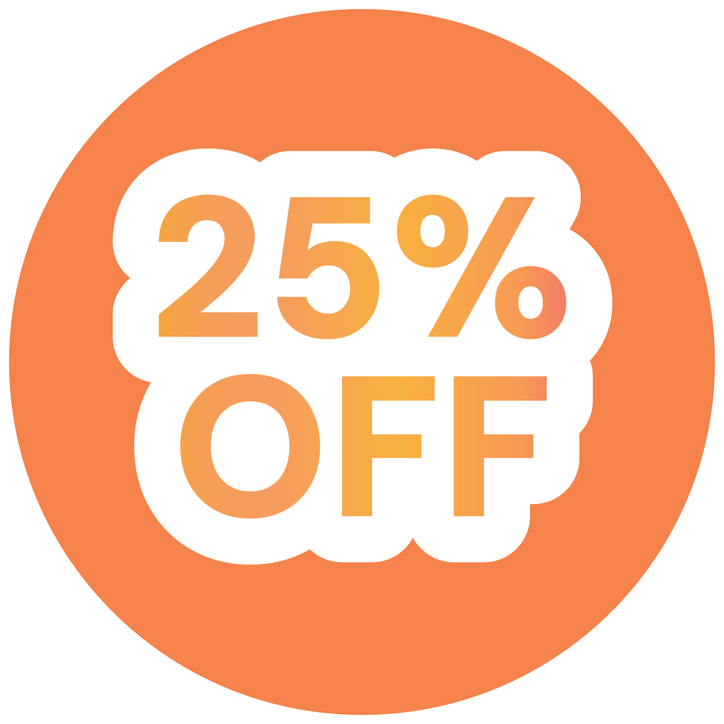 25% Off Black Friday