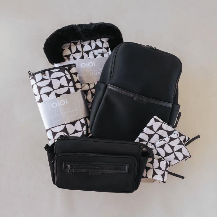 Multitasker Baby Bag Bundle - Neoprene & Hourglass