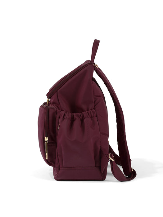 Signature Nappy Backpack - Mulberry Nylon