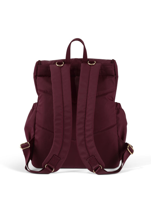 Signature Nappy Backpack - Mulberry Nylon