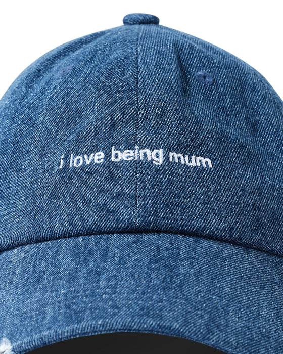 i love being mum - deep jean hat
