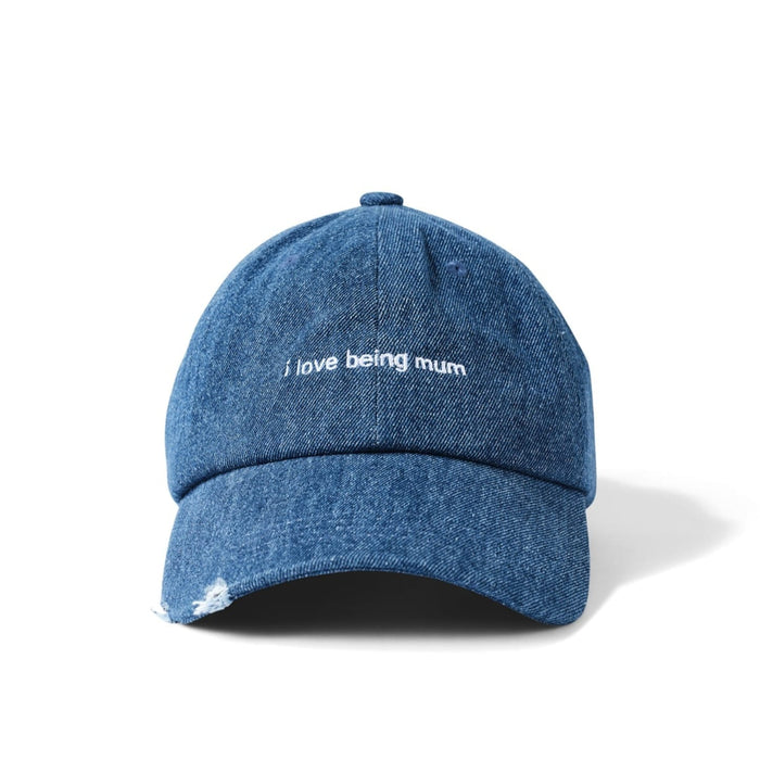 i love being mum - deep jean hat