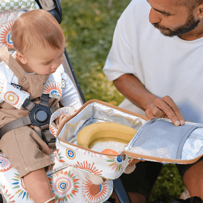 Mini Insulated Lunch Bag/Pumping Bag - Sunburst