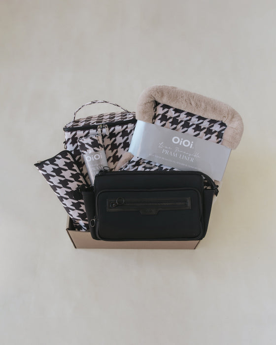 Pram Makeover Bundle  - Black & Houndstooth