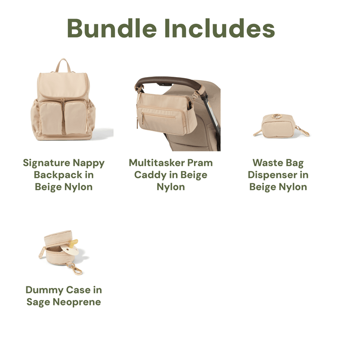 The Ultimate Beige Mum Bundle (PRE-ORDER FOR FEBRUARY DELIVERY)