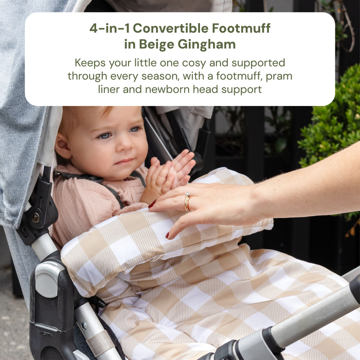 Pram Makeover Bundle - Chestnut & Gingham