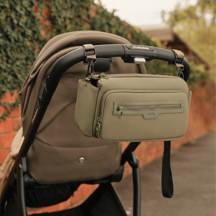 Multitasker Pram Caddy 2.0 - Sage Neoprene