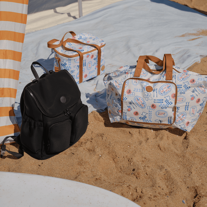 Maxi Insulated Picnic Bag/Pumping Bag - Mediterranean