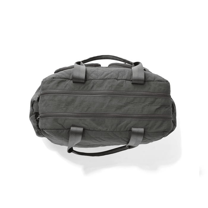 Carry All Nappy Bag - Olive Houndstooth Quilt