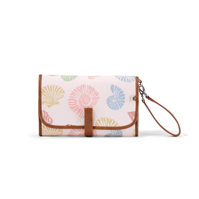 Change Mat Clutch - Seashells (PRE-ORDER FOR FEBRUARY DELIVERY)