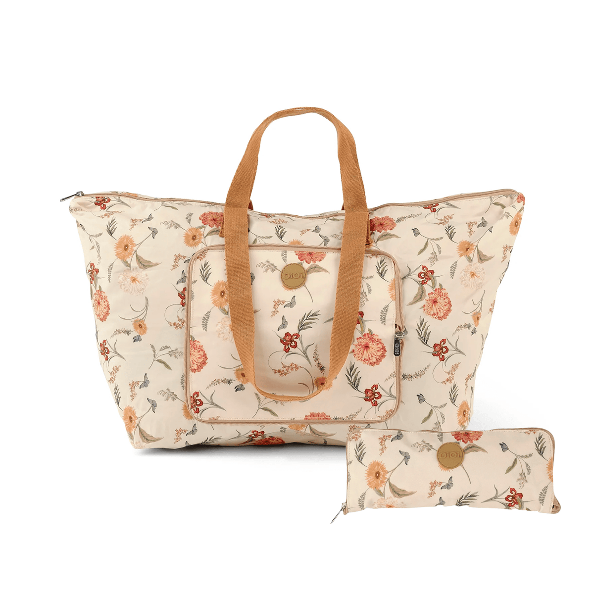 OiOi Change Mat Clutch - Wildflower / Tan main image 0