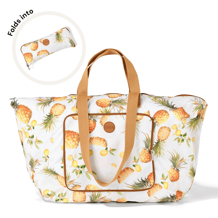 Fold-Up Tote - Pineapple