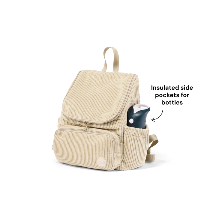Signature Kids Backpack - Cream Corduroy