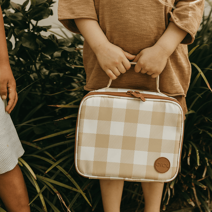 Insulated Lunch Bag Trio - Gingham