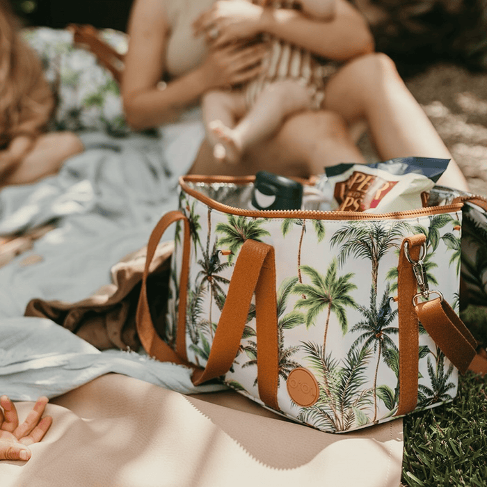 Insulated Lunch Bag Trio - Tropical