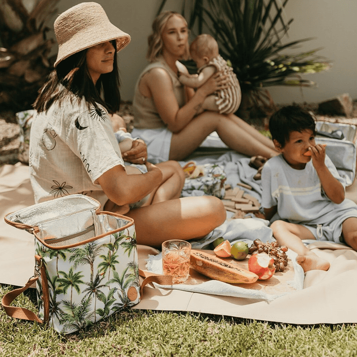 Insulated Lunch Bag Trio - Tropical