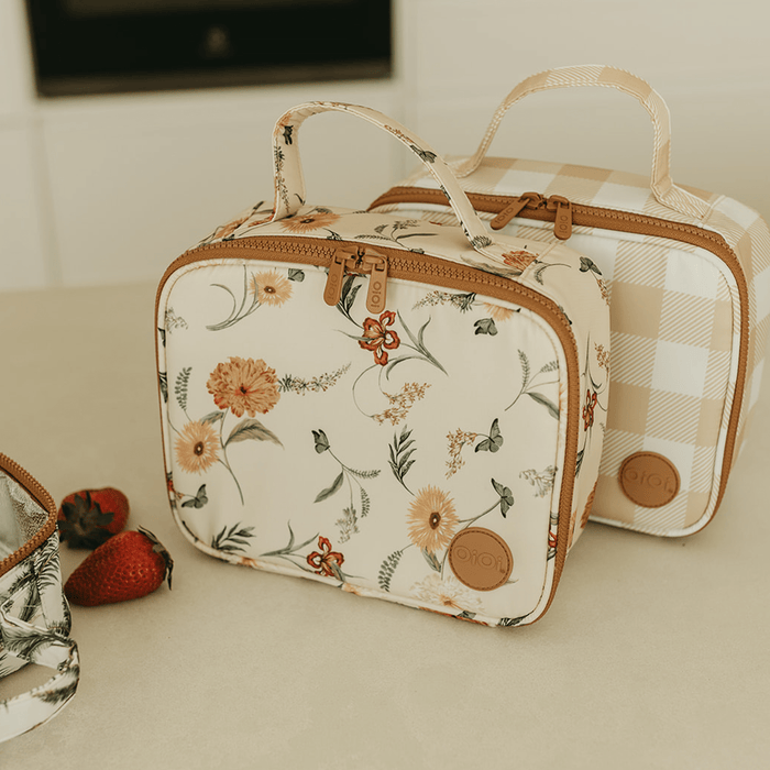 Insulated Lunch Bag Trio - Wildflower