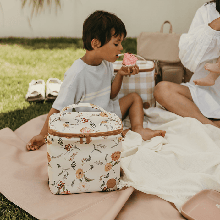 Insulated Lunch Bag Trio - Wildflower