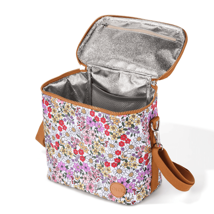 Midi Insulated Lunch Bag/Pumping Bag - Daisy