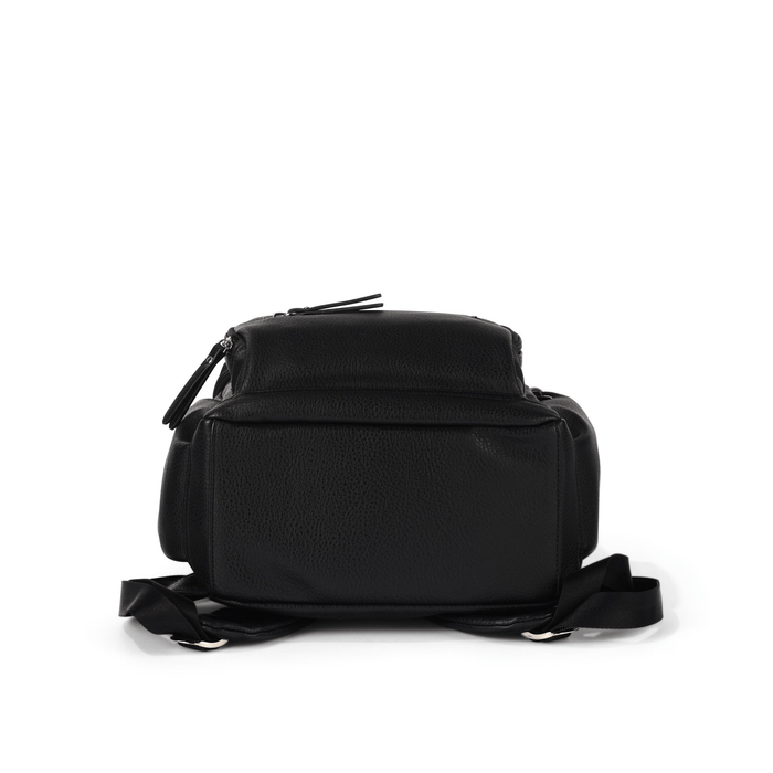 black faux leather backpack australia Mini Signature Backpack