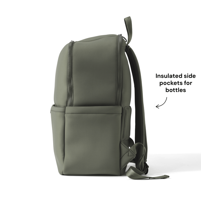 Multitasker Nappy Backpack - Sage Neoprene