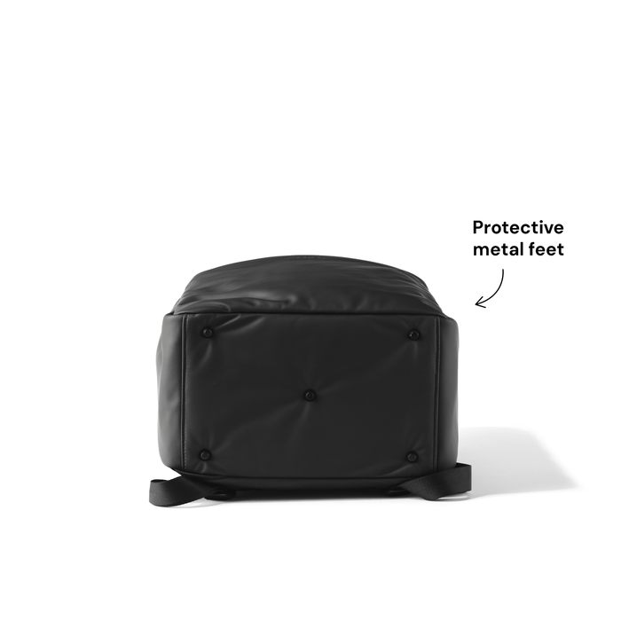 Multitasker Nappy Backpack - Black Weatherproof
