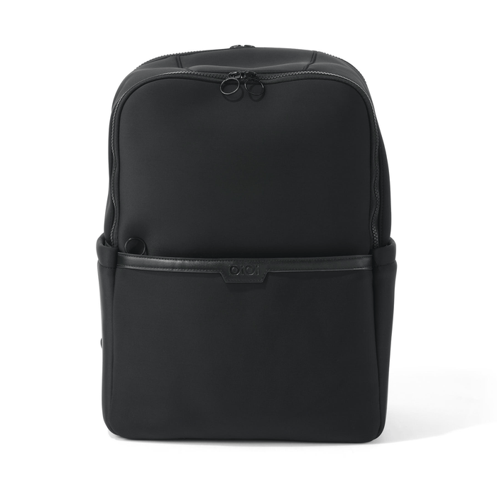Multitasker Nappy Backpack - Black Neoprene