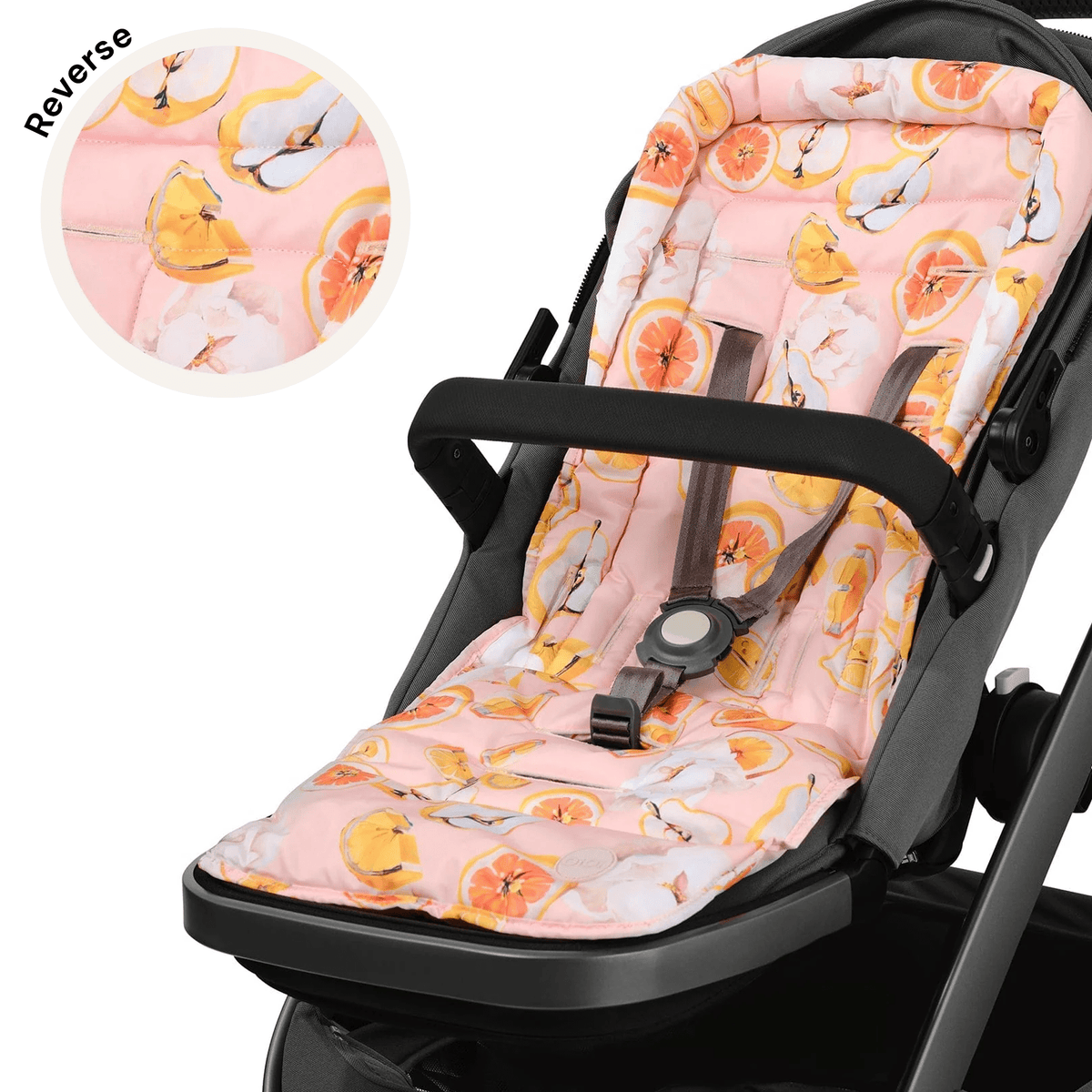 Reversible store pram liner