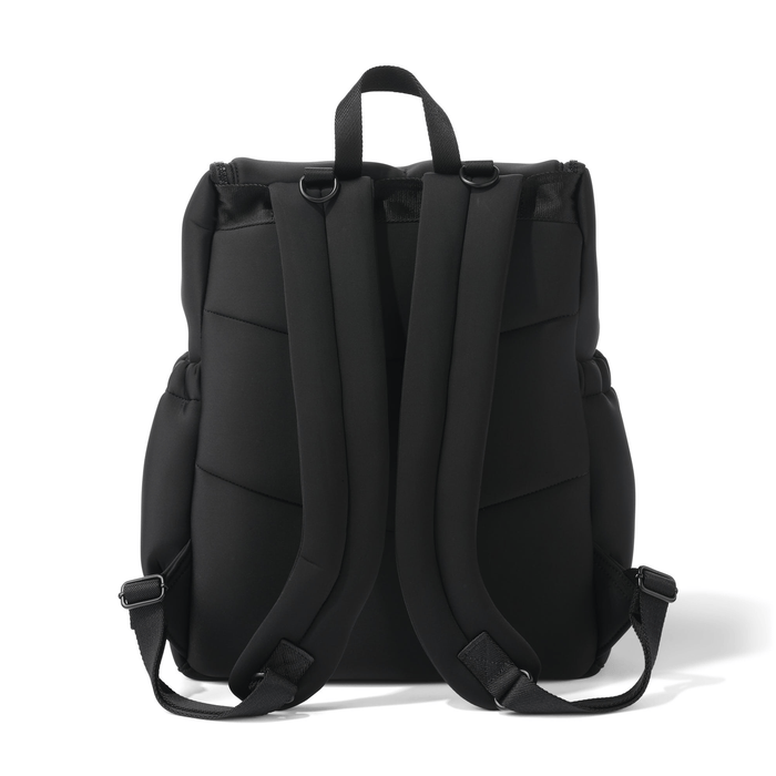 Signature Nappy Backpack - Black Neoprene