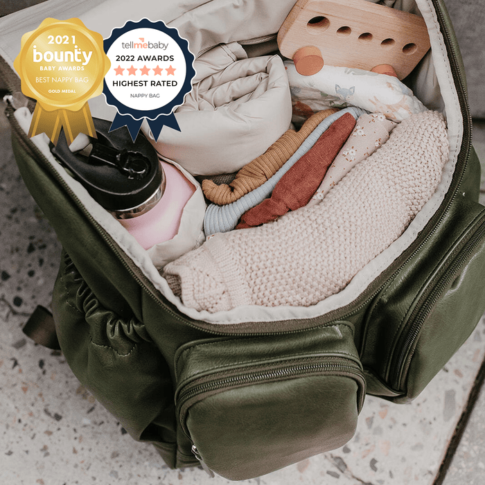 Baby Changing Bag Personalised Nappy Bags Australia Olive