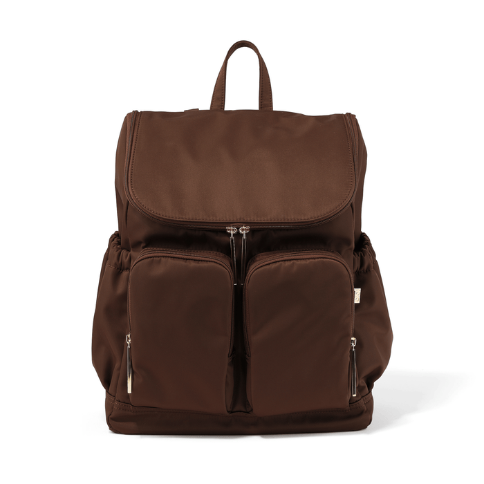 Signature Nappy Backpack - Chocolate Nylon